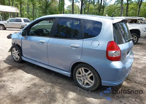 2008 Honda Fit Sport from USA, damaged, VIN JHMGD38648S062786